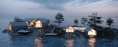 Rat Island private island boutique resort in New York City by Jendretzki Design