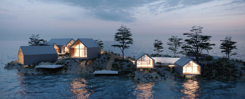 Rat Island private island boutique resort in New York City by Jendretzki Design
