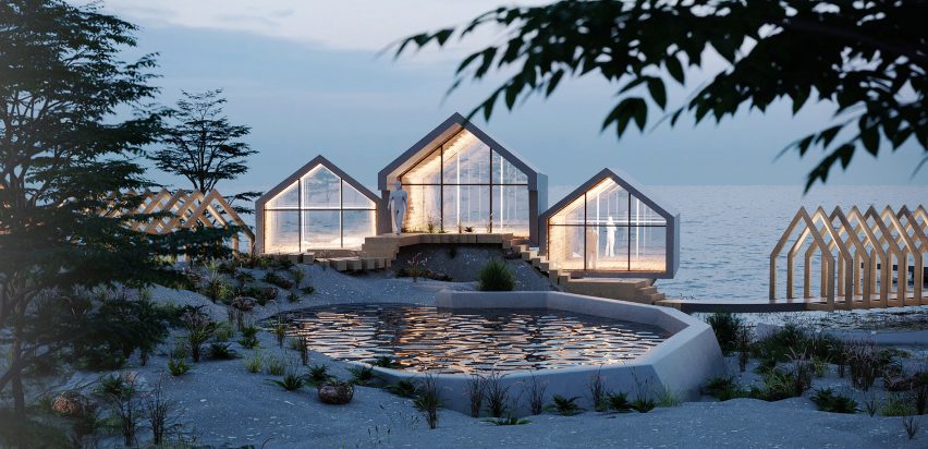 Rat Island private island boutique resort in New York City by Jendretzki Design