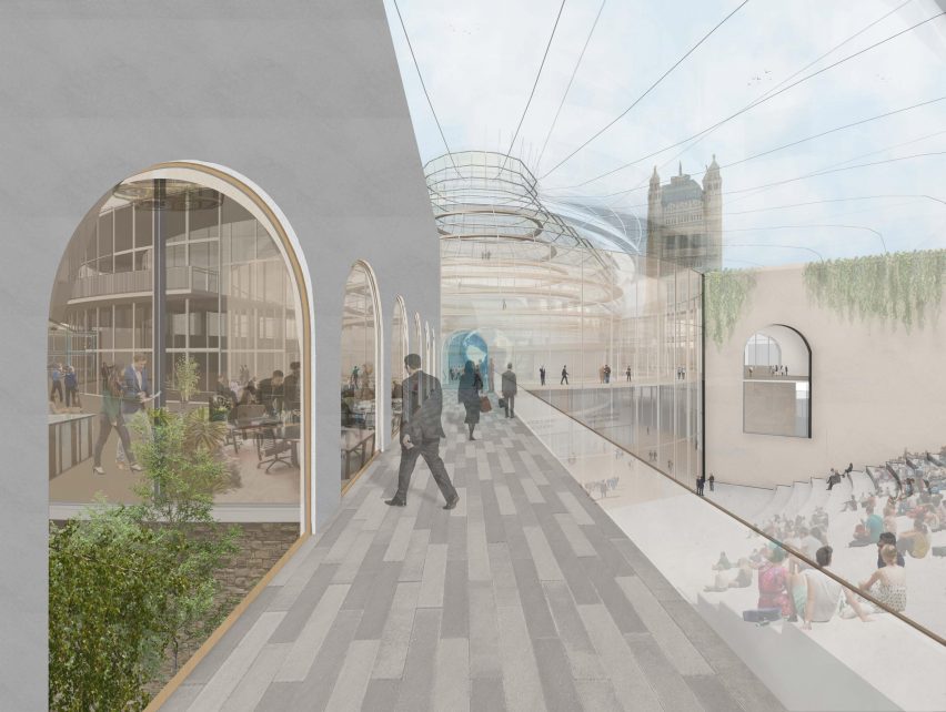 Brexit deadlock could be broken by re-designing UK's Palace of Westminster for parliament says Axiom Architects