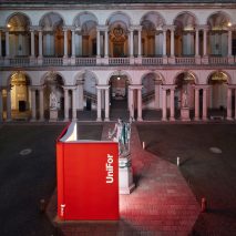 Ron Gilad Installation for UniFor at Palazzo di Brera in Milan