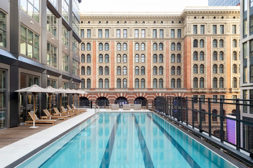 Roost East Market Hotel in Philadelphia by Morris Adjmi Architects