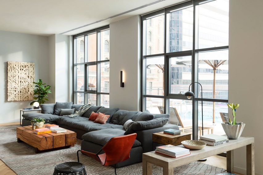 Roost East Market Hotel in Philadelphia by Morris Adjmi Architects
