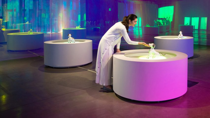 Sony explores robot-human relationship with abstracted Affinity in Autonomy installations