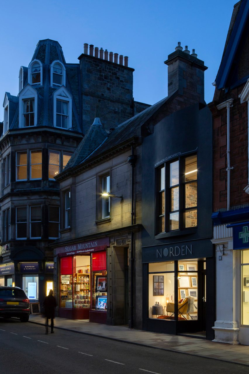 Sutherland & Co.'s self-designed studio