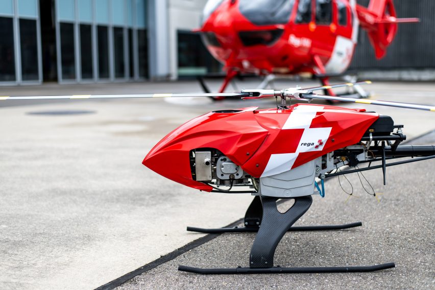 Rega autonomously rescue drone