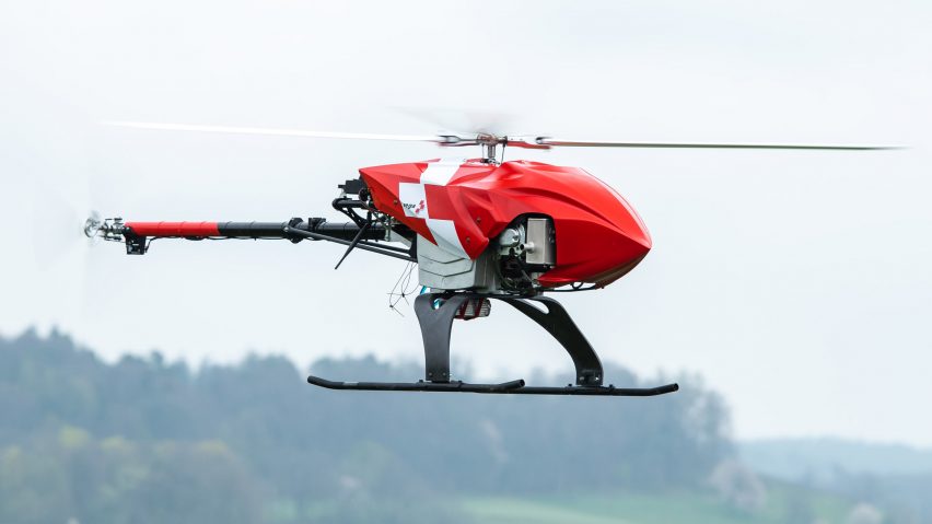 Rega autonomously rescue drone