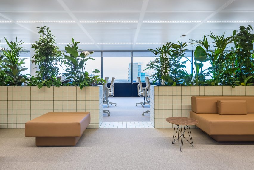 Synchroon office interiors designed by Space Encounters