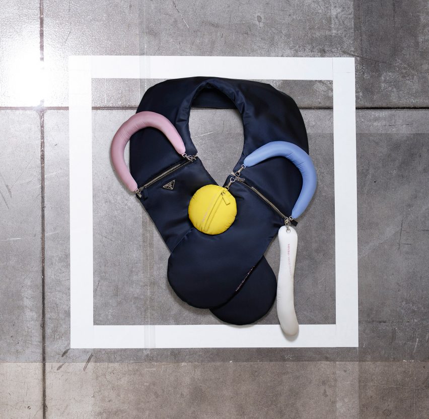 Wearable Luggage for Prada by Liz Diller of Diller Scofidio + Renfro