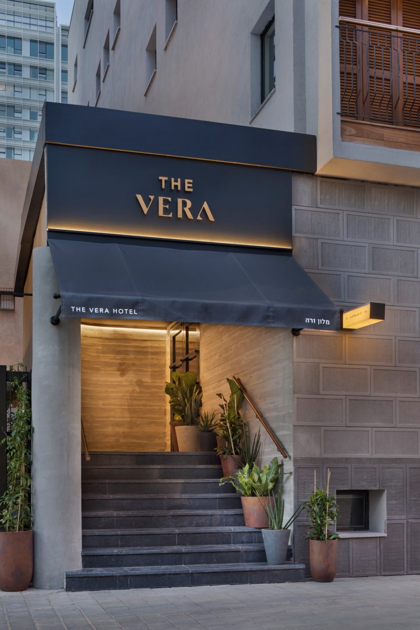The Vera hotel by Yaron Tal Studio