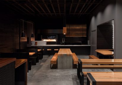 Trailbend Taproom restaurant and beerhall in Seattle Washington by Graham Baba Architects