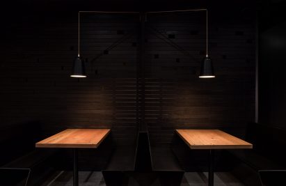 Trailbend Taproom restaurant and beerhall in Seattle Washington by Graham Baba Architects