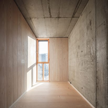 Lendager Group design Upcycle Studios in Denmark built from recycled materials