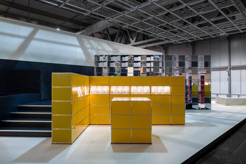 USM and UNStudio Salone del Mobile booth