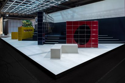 USM and UNStudio Salone del Mobile booth