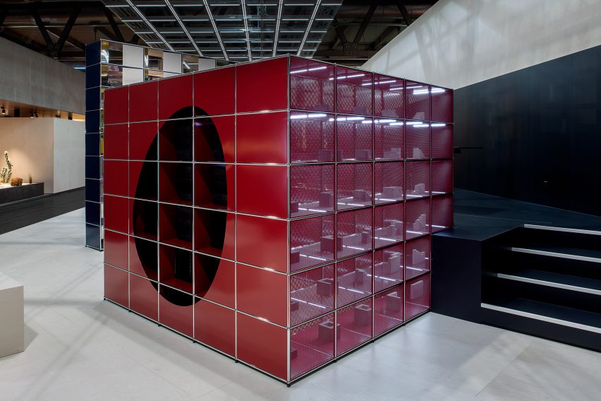 USM and UNStudio Salone del Mobile booth