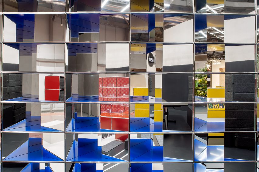 USM and UNStudio Salone del Mobile booth