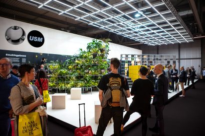 USM and UNStudio Salone del Mobile booth