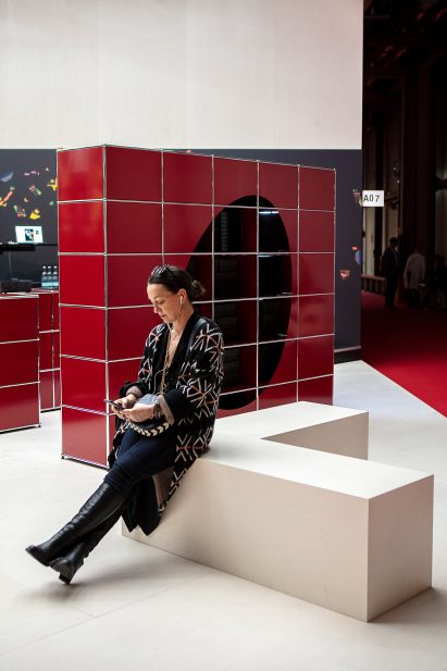 USM and UNStudio Salone del Mobile booth