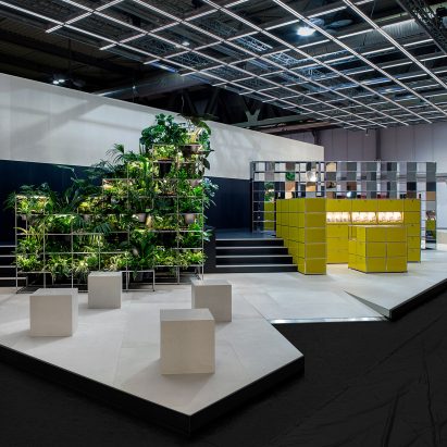 USM and UNStudio explore “third space” between home and office with Haller modular furniture