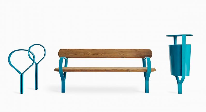 Folk outdoor furniture collection by Vestre and Front