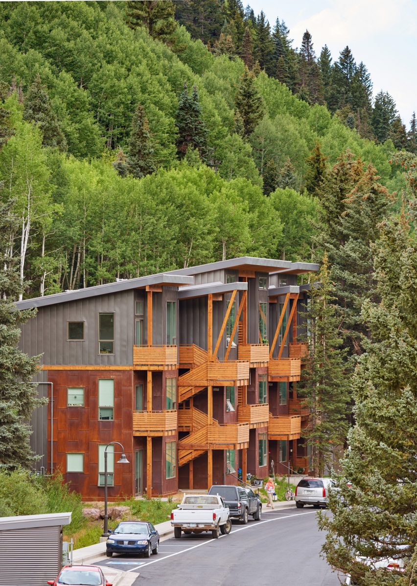 Virginia Placer sustainable and affordable mountain homes in Colorado by Charles Cunniffe Architects