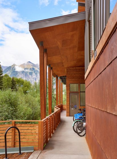 Virginia Placer sustainable and affordable mountain homes in Colorado by Charles Cunniffe Architects