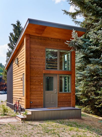 Virginia Placer sustainable and affordable mountain homes in Colorado by Charles Cunniffe Architects
