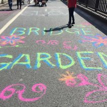 Extinction Rebellion protest: Waterloo Garden Bridge