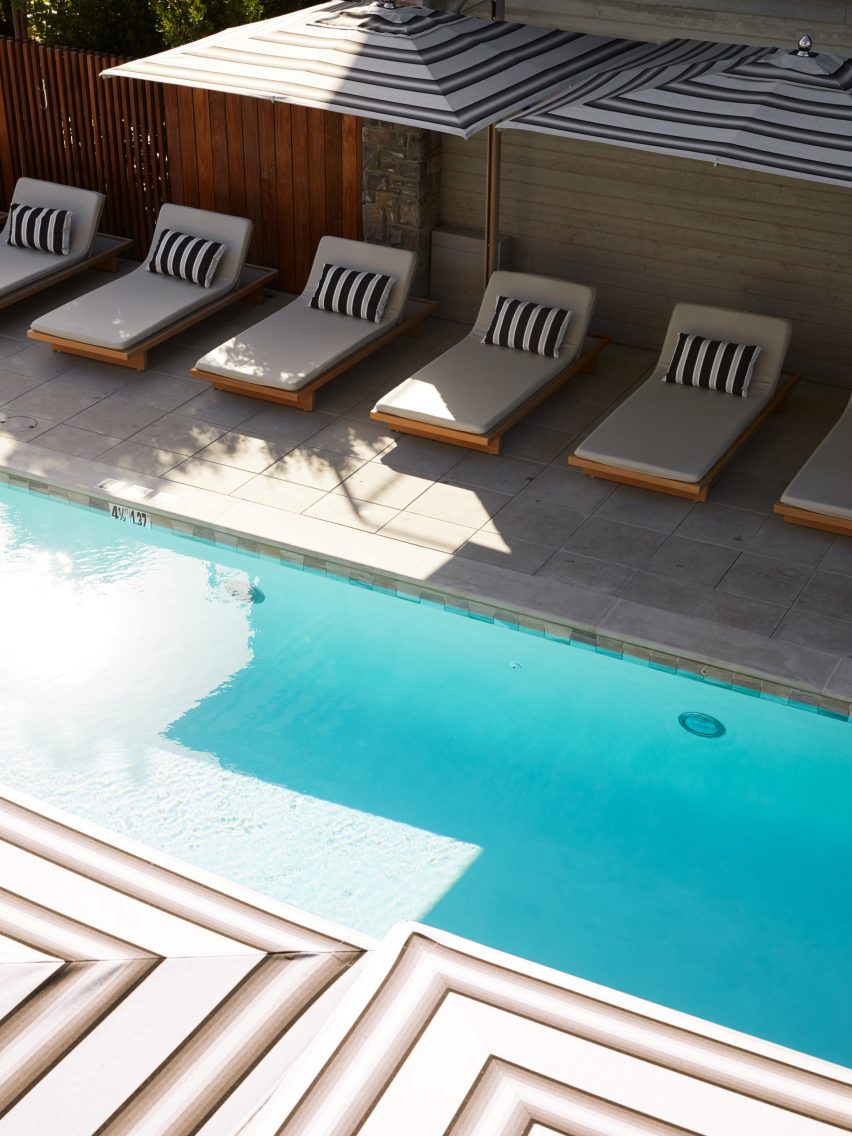 Las Alcobas hotel in Napa Valley by Yabu Pushelberg