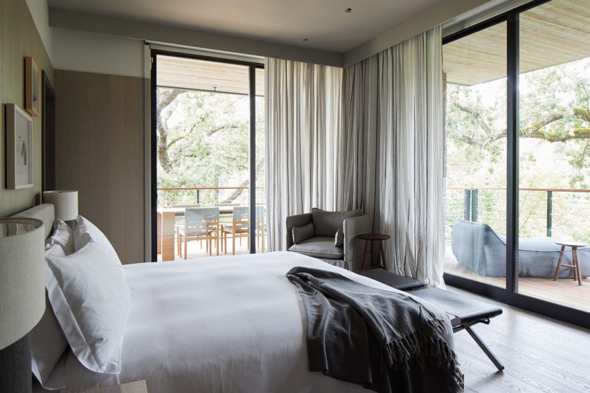Las Alcobas hotel in Napa Valley by Yabu Pushelberg