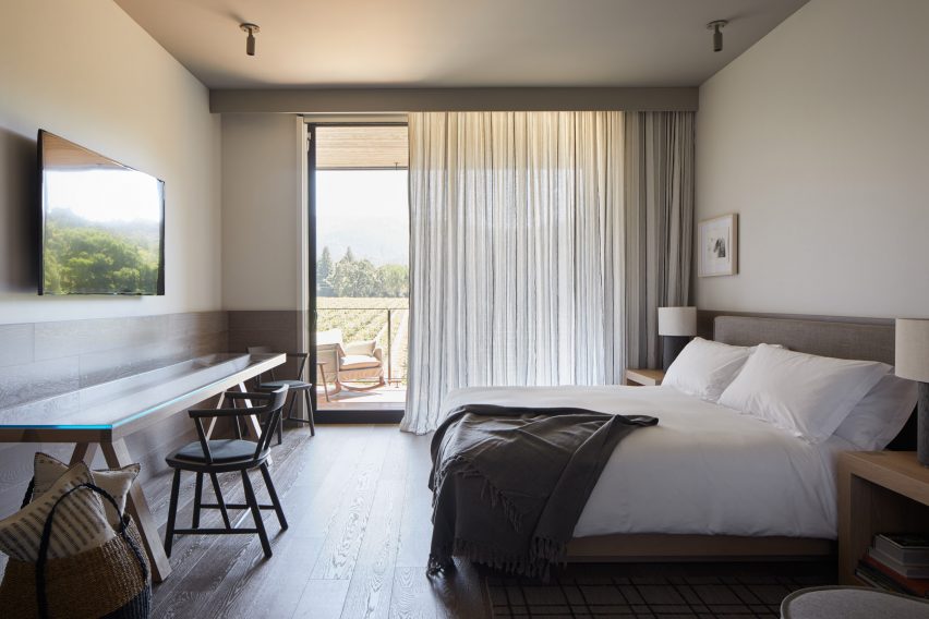Las Alcobas hotel in Napa Valley by Yabu Pushelberg