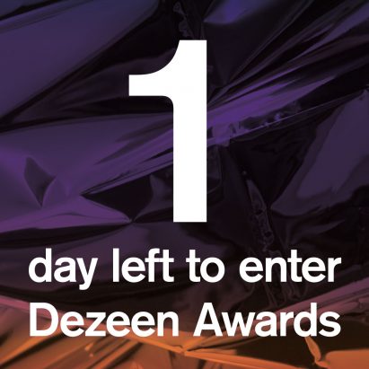 Dezeen Awards 2019 entries close tomorrow