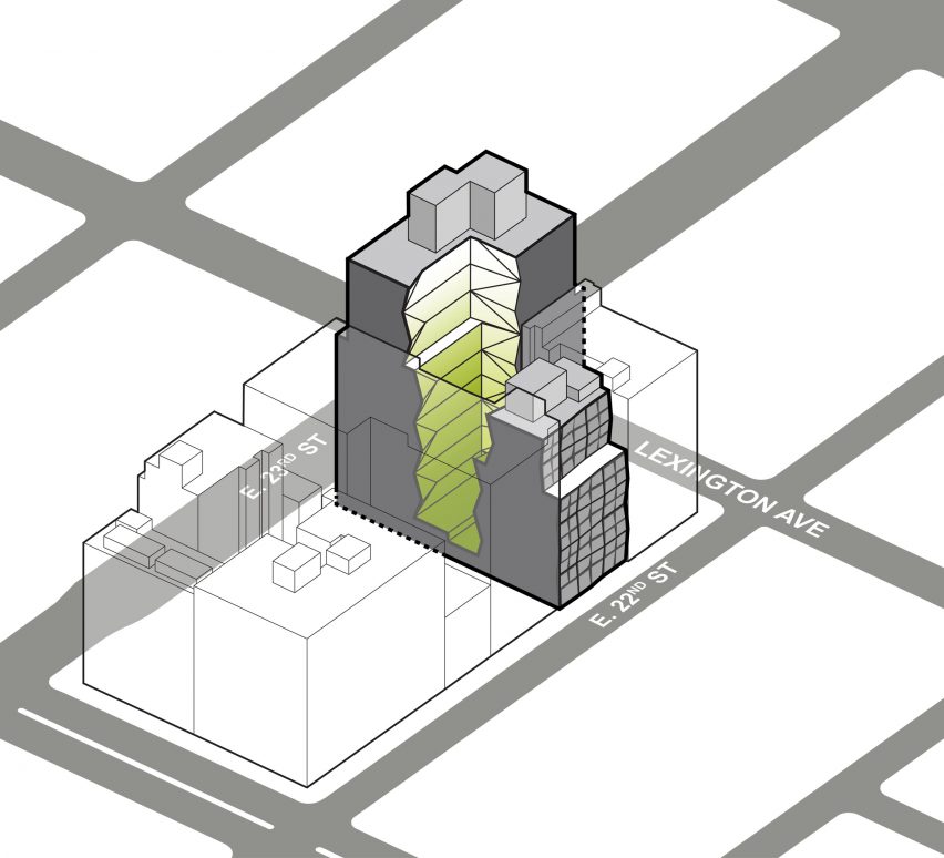 121 East 22nd Street by OMA