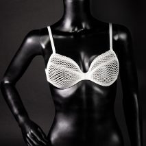 Lisa Marks Algorithmic Lace Bra