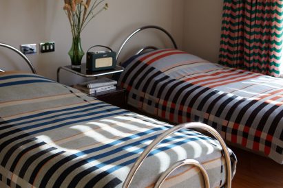 Wallace Sewell Bauhaus blanket Gunta Stölzl