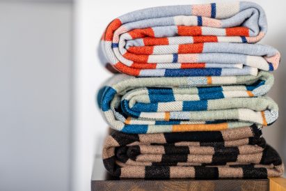 Wallace Sewell Bauhaus blanket Gunta Stölzl