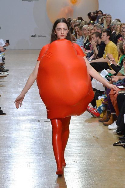 Fredrik Tjærandsen rubber bubble clothing