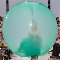 Fredrik Tjærandsen rubber bubble clothing