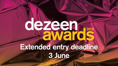 Dezeen Awards 2019 extended entry deadline