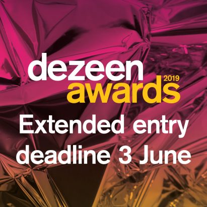 Dezeen Awards 2019 extended entry deadline