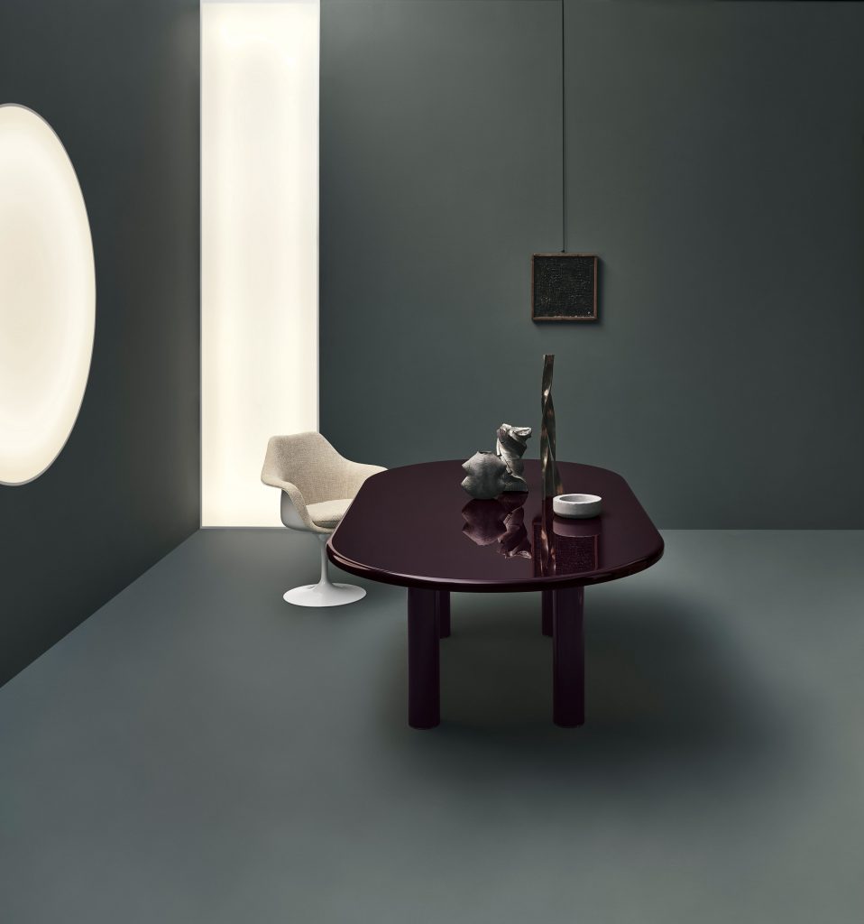 Barber and Osgerby Knoll Smalto enamel table