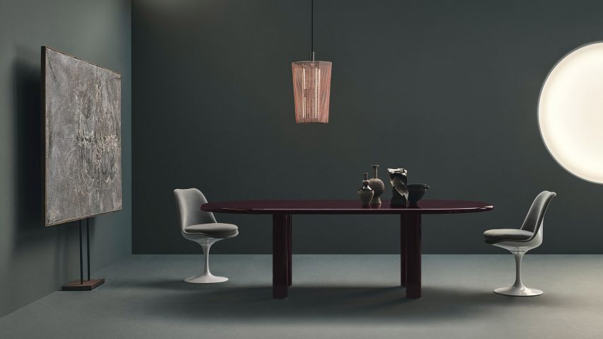 Barber and Osgerby Knoll Smalto enamel table