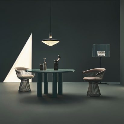 Barber and Osgerby Knoll Smalto enamel table