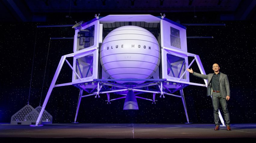 Jeff Bezos Blue Moon lunar landing