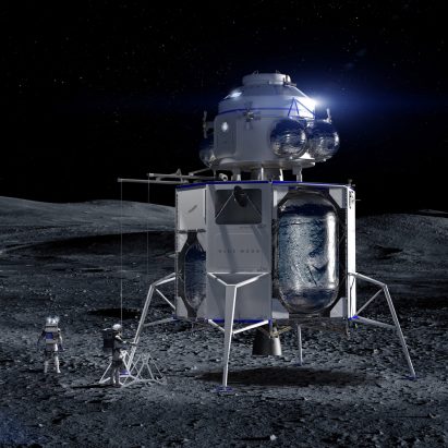 Jeff Bezos Blue Moon lunar landing
