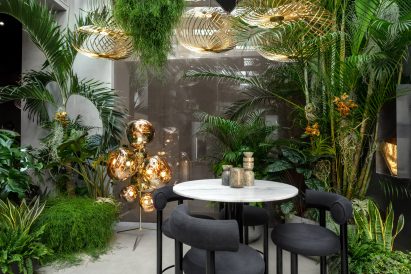 The Manzoni Tom Dixon restaurant interior Milan