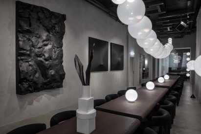The Manzoni Tom Dixon restaurant interior Milan