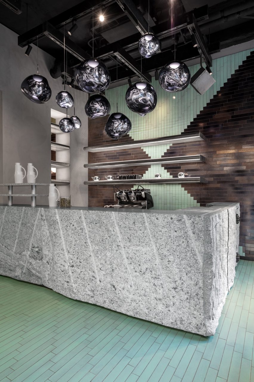 The Manzoni Tom Dixon restaurant interior Milan