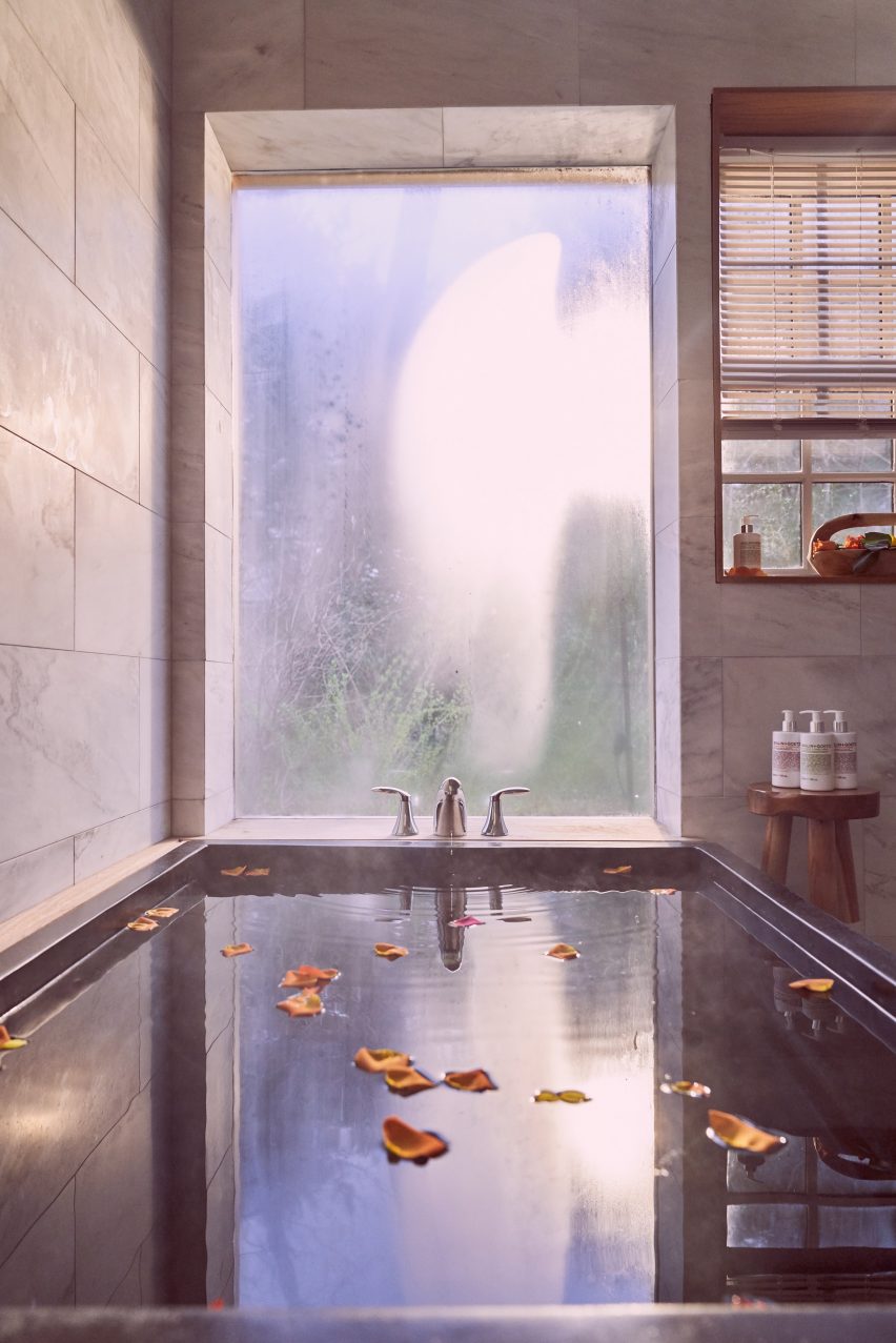 A Room at the Beach boutique hotel by Lucy Swift Weber and Charles Lemonides in Bridgehampton, New York